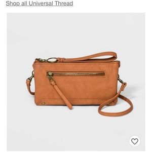Cross-body Brown Target Purse
